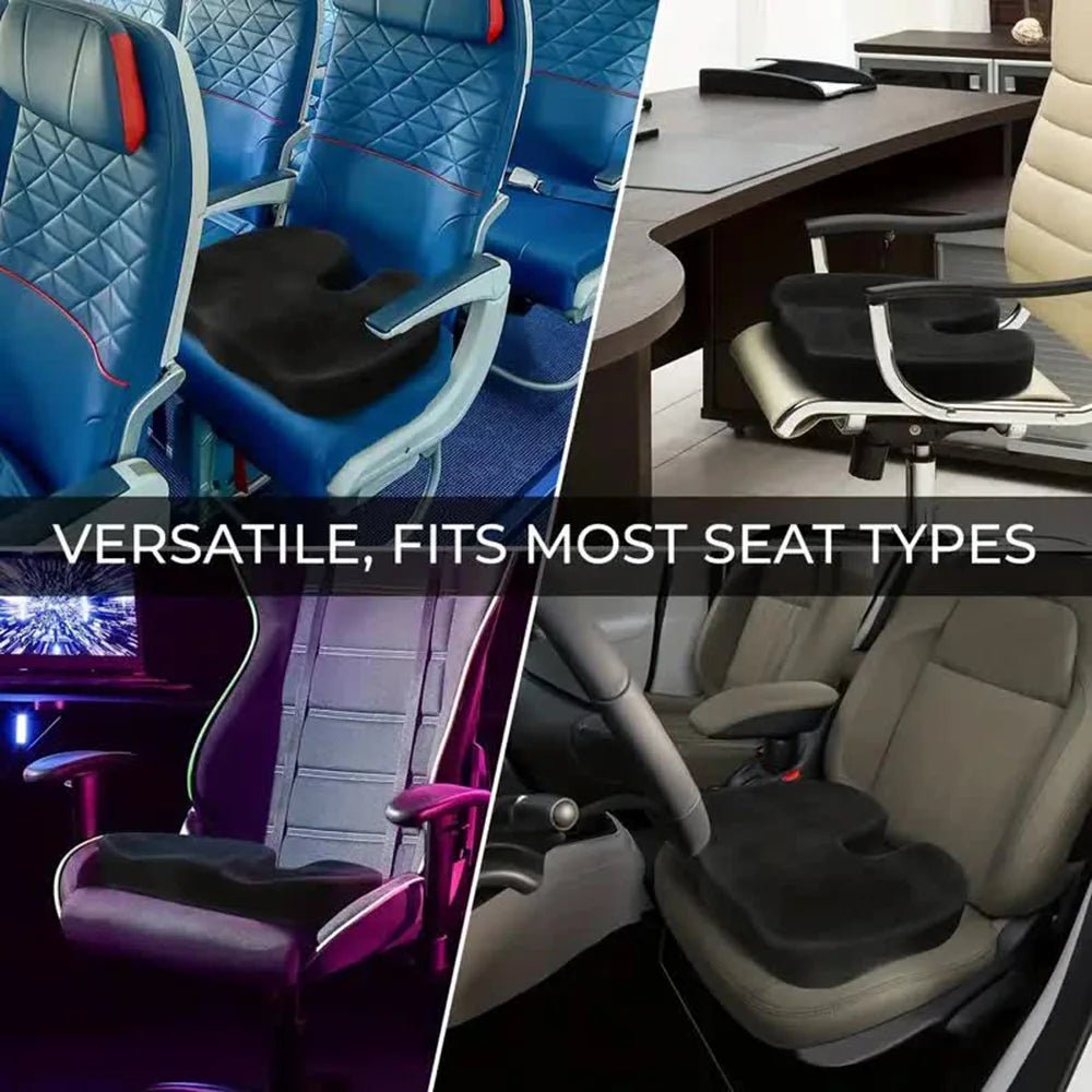 Travel Seat Cushion Memory Foam U-Shaped Pillow for Chair Cushion Pad Car Office Hip Support Massage Orthopedic Pillow - FitHealthHavenFitHealthHavenFitHealthHaven14:366GrayGrayTravel Seat Cushion Memory Foam U-Shaped Pillow for Chair Cushion Pad Car Office Hip Support Massage Orthopedic Pillow
