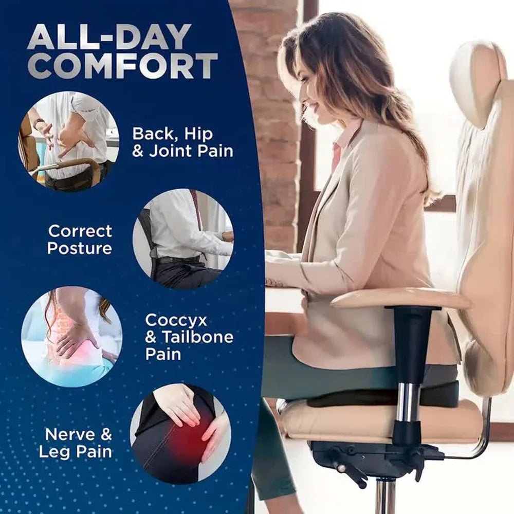 Travel Seat Cushion Memory Foam U-Shaped Pillow for Chair Cushion Pad Car Office Hip Support Massage Orthopedic Pillow - FitHealthHavenFitHealthHavenFitHealthHaven14:366GrayGrayTravel Seat Cushion Memory Foam U-Shaped Pillow for Chair Cushion Pad Car Office Hip Support Massage Orthopedic Pillow