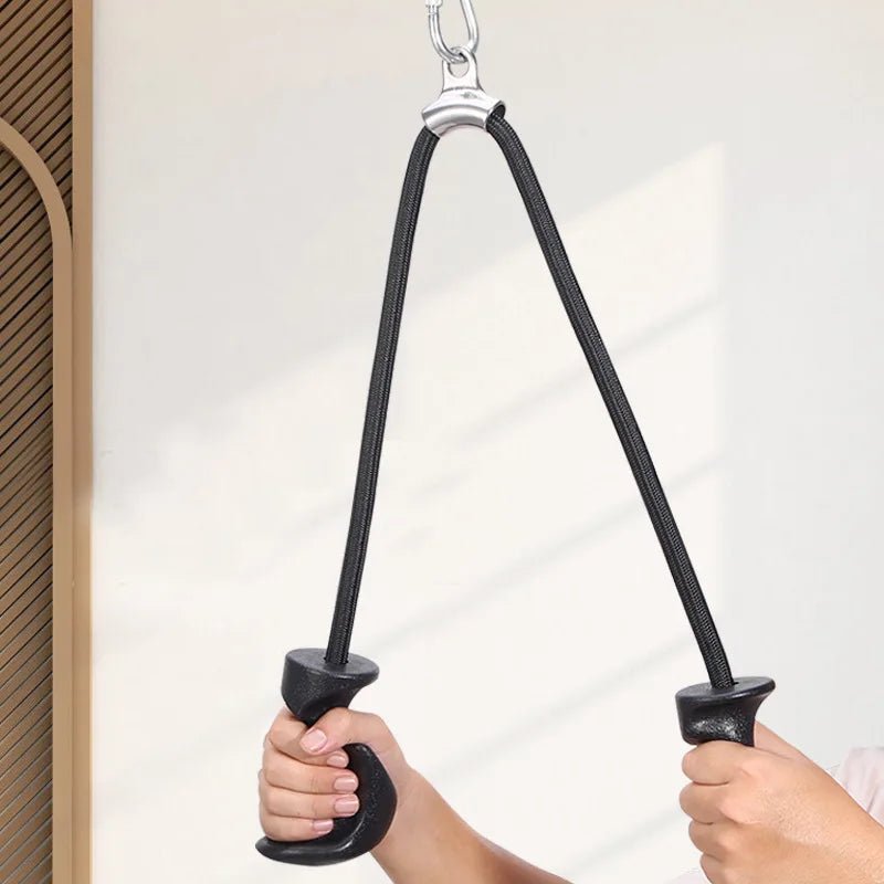 Tricep Rope with Ergonomic Handles, Gym Tricep Pull Down Rope for Cable Machine, Pulley System, Triceps Rope Cable Attachment - FitHealthHavenFitHealthHavenFitHealthHaven14:193blackTricep Rope with Ergonomic Handles, Gym Tricep Pull Down Rope for Cable Machine, Pulley System, Triceps Rope Cable Attachment
