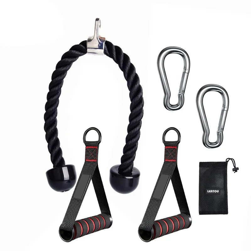 Triceps Lowering Rope Face Pull Handles Push Pull Down Cord For Biceps Back Shoulder Triceps Fitness Tension Rope Gym Accessory - FitHealthHavenFitHealthHavenFitHealthHaven14:29WGAWGATriceps Lowering Rope Face Pull Handles Push Pull Down Cord For Biceps Back Shoulder Triceps Fitness Tension Rope Gym Accessory