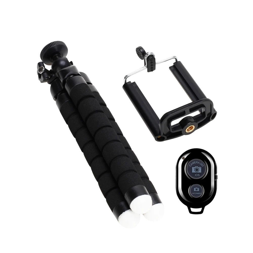 Tripods Tripod For Phone Mobile Camera Holder Clip Smartphone Monopod Tripe Stand Octopus Mini Tripod Stativ For Phone - FitHealthHavenFitHealthHavenFitHealthHaven14:100018814Remote BlackTRemote BlackTTripods Tripod For Phone Mobile Camera Holder Clip Smartphone Monopod Tripe Stand Octopus Mini Tripod Stativ For Phone