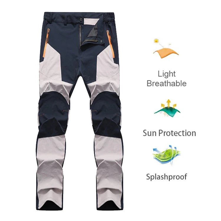 TRVLWEGO Men Summer Sports breathable Pants Hiking Trousers Camping Splash Prevention Quick Dry UV Resistant Elastic Thin - FitHealthHavenFitHealthHavenFitHealthHaven14:200001438;5:361385KhakiLTRVLWEGO Men Summer Sports breathable Pants Hiking Trousers Camping Splash Prevention Quick Dry UV Resistant Elastic Thin