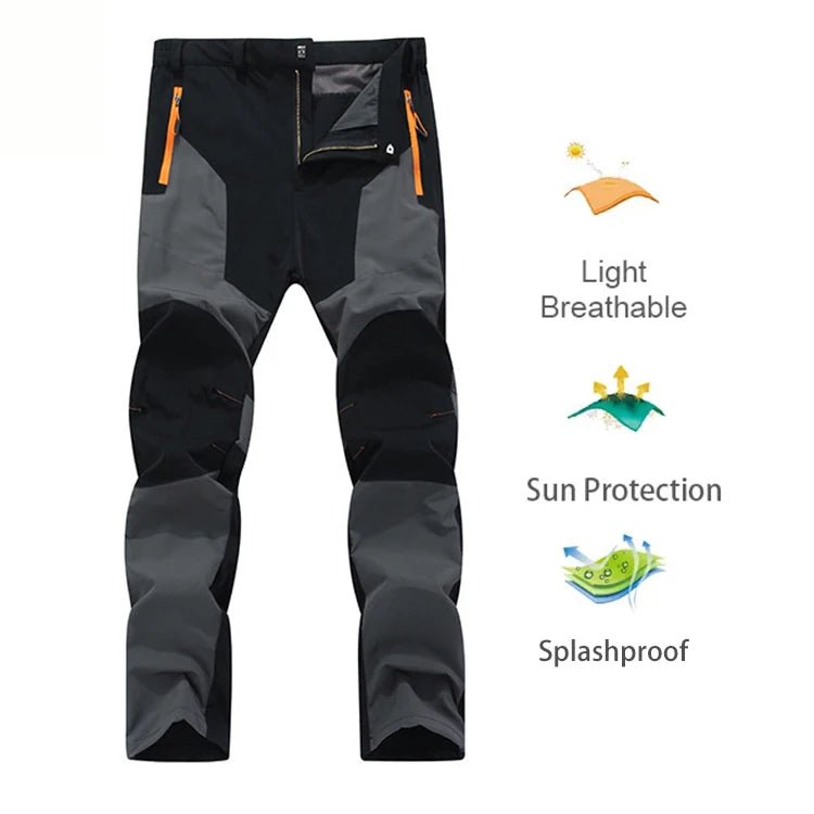 TRVLWEGO Men Summer Sports breathable Pants Hiking Trousers Camping Splash Prevention Quick Dry UV Resistant Elastic Thin - FitHealthHavenFitHealthHavenFitHealthHaven14:200004890;5:100014065Dark GreyXLTRVLWEGO Men Summer Sports breathable Pants Hiking Trousers Camping Splash Prevention Quick Dry UV Resistant Elastic Thin