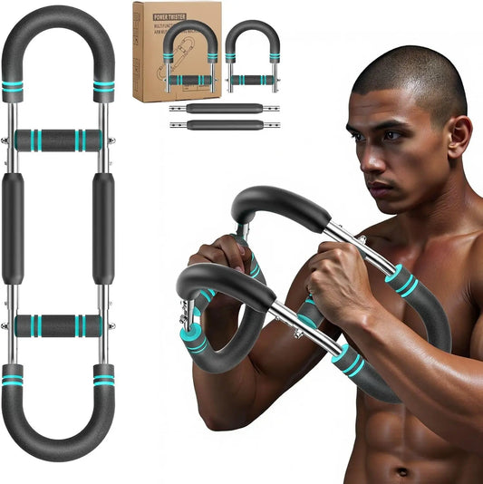 Twister arm Trainer, Adjustable Resistance (60-140 lbs) Chest Workout Equipment,Forearm Power Exercise bar , pectoralis spinalis - FitHealthHavenFitHealthHavenFitHealthHaven14:1931pcs1pcsTwister arm Trainer, Adjustable Resistance (60-140 lbs) Chest Workout Equipment,Forearm Power Exercise bar , pectoralis spinalis