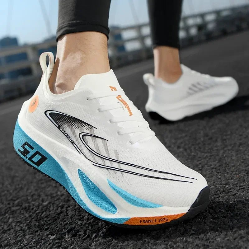 Unisex 2025 Full Carbon Plate Running Shoes Professional Marathon Racing Lightweight Bounce Cushion Breathable Sports Sneakers - FitHealthHavenFitHealthHavenFitHealthHaven14:1052A9 ying hua fen;200000124:200000898A9 ying hua fen38Unisex 2025 Full Carbon Plate Running Shoes Professional Marathon Racing Lightweight Bounce Cushion Breathable Sports Sneakers