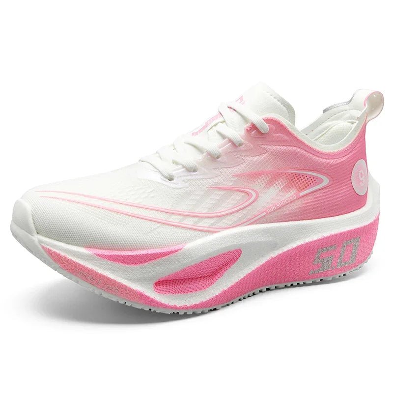 Unisex 2025 Full Carbon Plate Running Shoes Professional Marathon Racing Lightweight Bounce Cushion Breathable Sports Sneakers - FitHealthHavenFitHealthHavenFitHealthHaven14:1052A9 ying hua fen;200000124:200000898A9 ying hua fen38Unisex 2025 Full Carbon Plate Running Shoes Professional Marathon Racing Lightweight Bounce Cushion Breathable Sports Sneakers