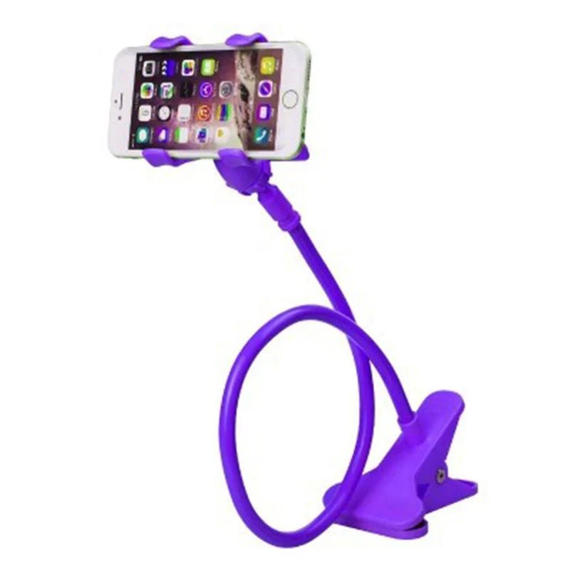 Universal Mobile Phone Holder Flexible Lazy Holder Adjustable Cell Phone Clip Home Bed Desktop Mount Bracket Smartphone Stand - FitHealthHavenFitHealthHavenFitHealthHaven14:496PURPLEUniversal Mobile Phone Holder Flexible Lazy Holder Adjustable Cell Phone Clip Home Bed Desktop Mount Bracket Smartphone Stand