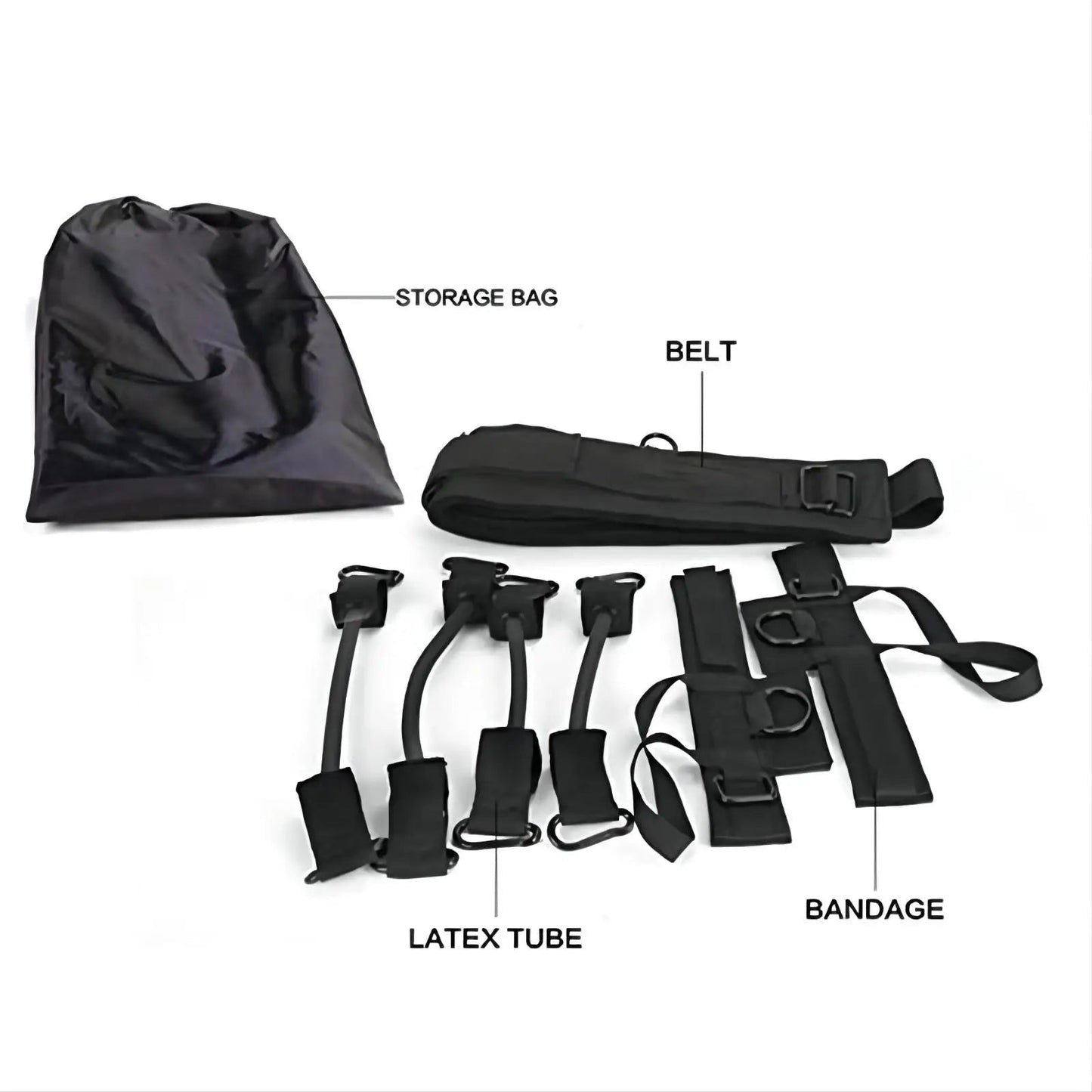 Vertical Jump Resistance Bands Set Bounce Trainer Pull Rope Leg Strength Squat Agility Training Elastic Belt Fitness Equipment - FitHealthHavenFitHealthHavenFitHealthHaven14:193blackblackVertical Jump Resistance Bands Set Bounce Trainer Pull Rope Leg Strength Squat Agility Training Elastic Belt Fitness Equipment