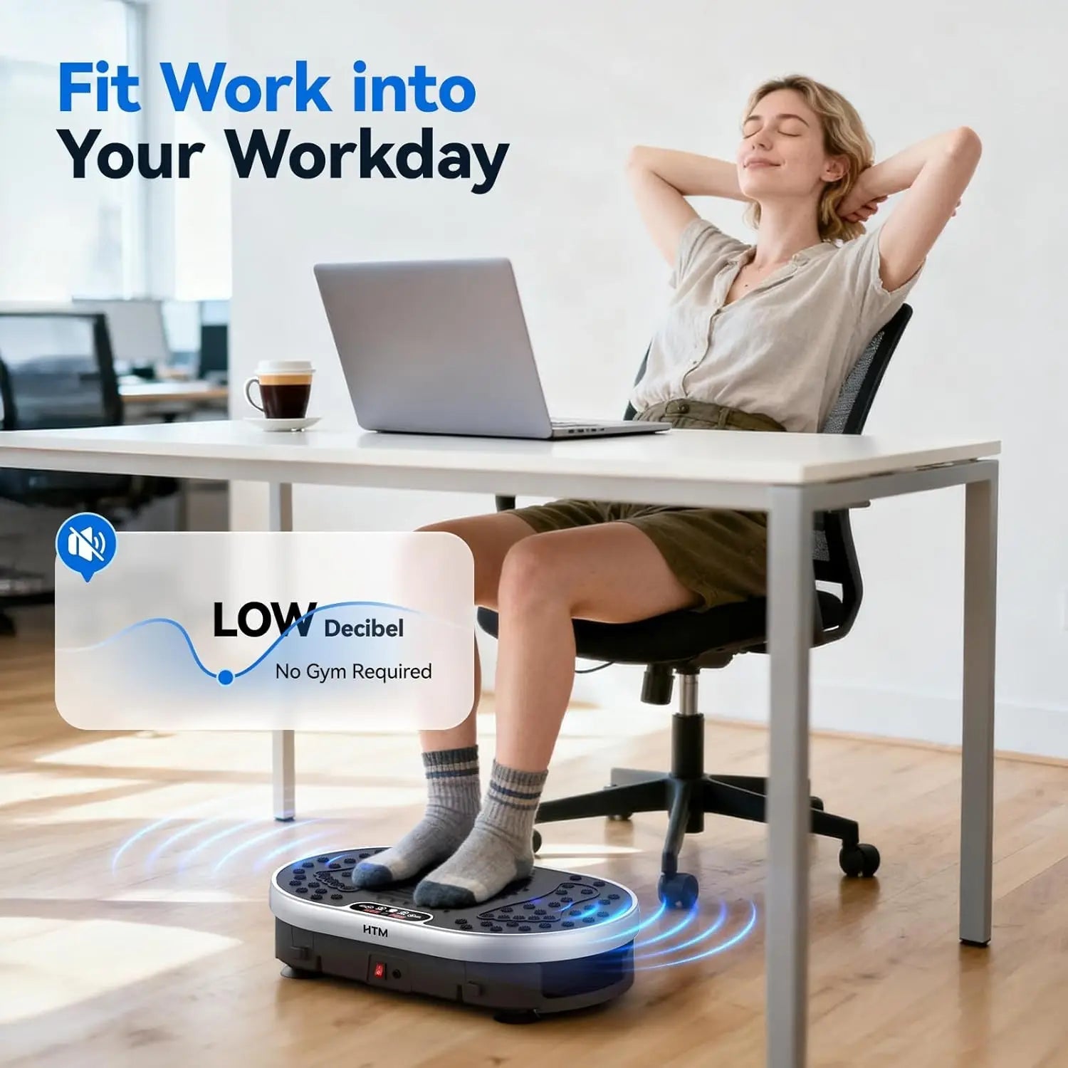 Vibration Plate Exercise Machine 120 Speed Levels 9 Preset Programs Home Fitness Equipment Weight Loss Fat Burning Muscle Toning - FitHealthHavenFitHealthHavenFitHealthHaven14:350853Silver;200007763:201336106SilverUnited StatesVibration Plate Exercise Machine 120 Speed Levels 9 Preset Programs Home Fitness Equipment Weight Loss Fat Burning Muscle Toning