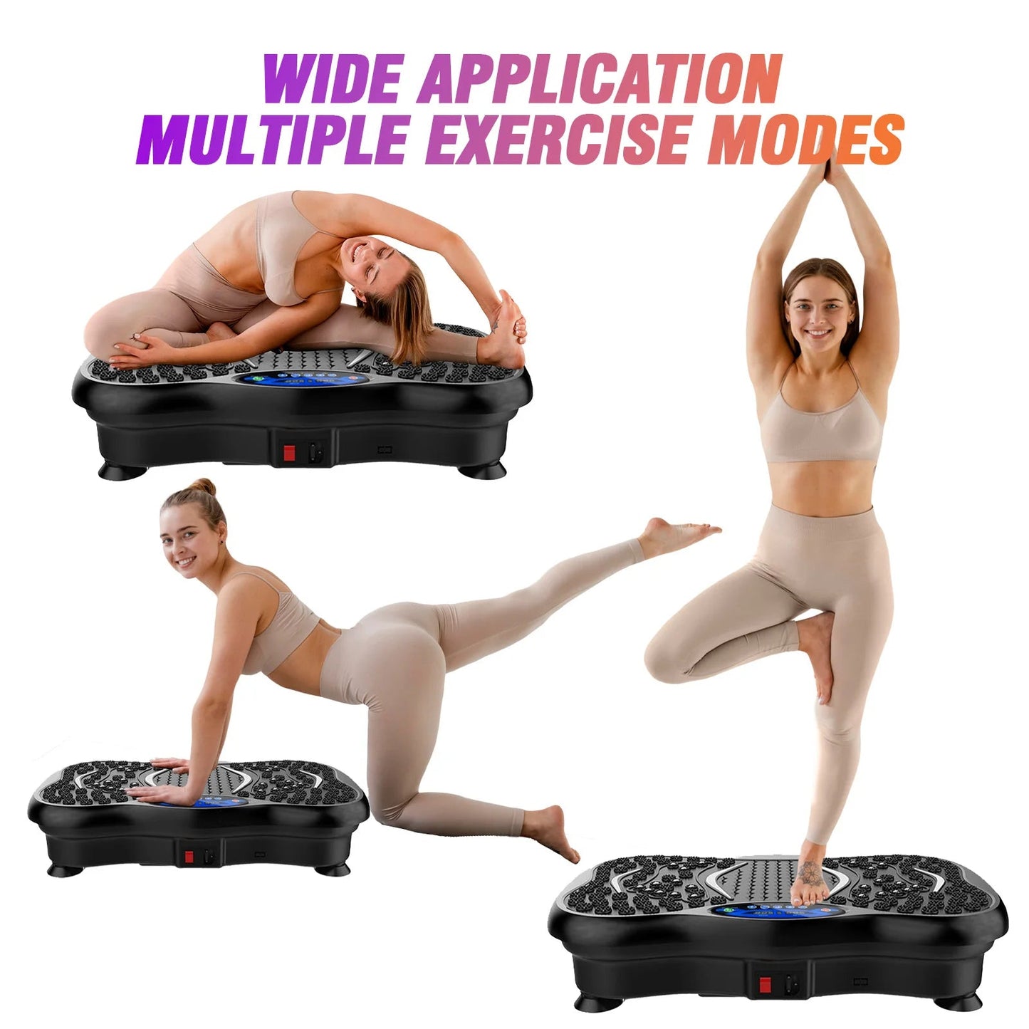 Vibration Plate Exercise Machine Fat-Burning Full Body Workout Power Vibration n Resistance Bands Fitness Equipmen Weight Loss - FitHealthHavenFitHealthHavenFitHealthHaven14:193With Bluetooth;200007763:201336106With BluetoothUnited StatesVibration Plate Exercise Machine Fat-Burning Full Body Workout Power Vibration n Resistance Bands Fitness Equipmen Weight Loss