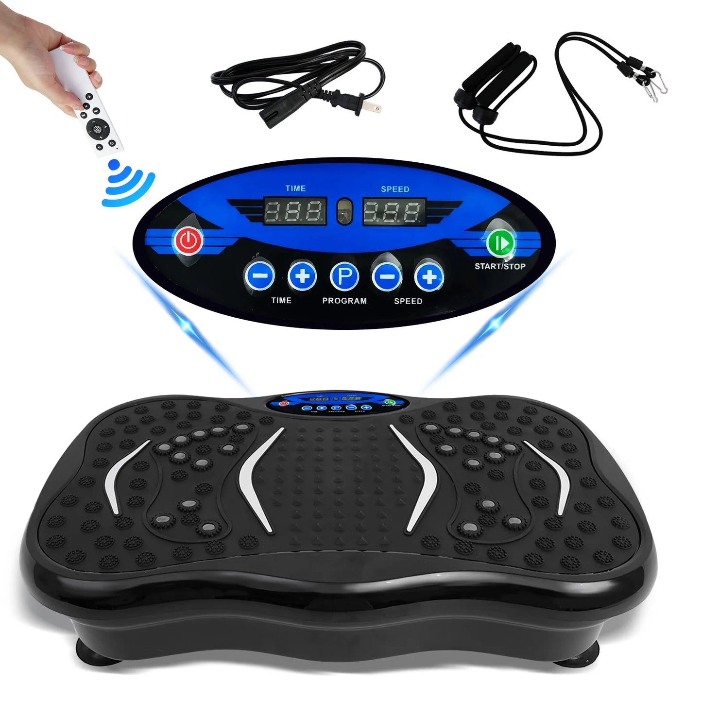 Vibration Plate Exercise Machine Fat-Burning Full Body Workout Power Vibration n Resistance Bands Fitness Equipmen Weight Loss - FitHealthHavenFitHealthHavenFitHealthHaven14:29Without Bluetooth;200007763:201336106Without BluetoothUnited StatesVibration Plate Exercise Machine Fat-Burning Full Body Workout Power Vibration n Resistance Bands Fitness Equipmen Weight Loss