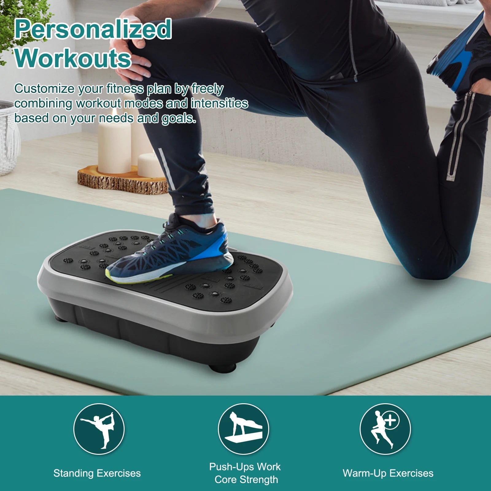 Vibration Plate Exercise Machine Fat-Burning Home Fitness Fat Slinger Shaping Whole Body Workout Portable Fitness Equipment - FitHealthHavenFitHealthHavenFitHealthHaven14:29White Color;200007763:201336106White ColorUnited StatesVibration Plate Exercise Machine Fat-Burning Home Fitness Fat Slinger Shaping Whole Body Workout Portable Fitness Equipment