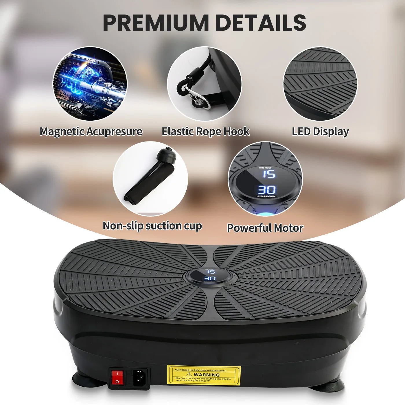 Vibration Plate Exercise Machine Whole Body Workout Power Vibration Shake Platform Fitness Lazy Slimming Resistance Bands - FitHealthHavenFitHealthHavenFitHealthHaven200007763:201336106United StatesVibration Plate Exercise Machine Whole Body Workout Power Vibration Shake Platform Fitness Lazy Slimming Resistance Bands