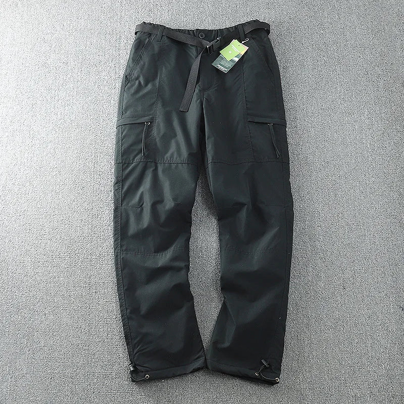Waterproof Windproof Fleece-Lined Outdoor Pants Men's Straight-Leg Casual Trousers With Multiple Pockets For Winter - FitHealthHavenFitHealthHavenFitHealthHaven14:193Black;5:361386BlackMWaterproof Windproof Fleece-Lined Outdoor Pants Men's Straight-Leg Casual Trousers With Multiple Pockets For Winter