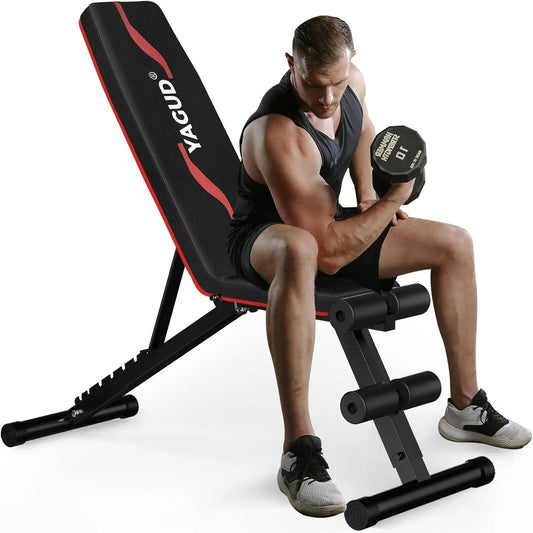 Weight Bench Press, Adjustable Workout Benches for Home Gym Dumbbell Exercise, 800 LB Stable Incline Decline Bench for Full Body - FitHealthHavenFitHealthHavenFitHealthHaven14:771Classic Black;200007763:201336106United StatesClassic BlackWeight Bench Press, Adjustable Workout Benches for Home Gym Dumbbell Exercise, 800 LB Stable Incline Decline Bench for Full Body