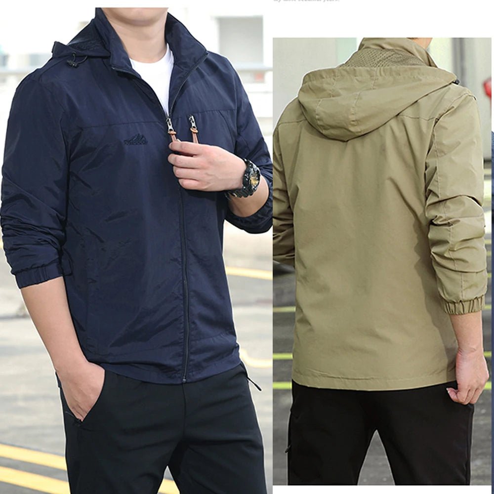 Windbreaker Men Tactical Jacket Waterproof Outdoor Hooded Coat Sports Military European Size S-5XL Field Climbing Thin Outwear - FitHealthHavenFitHealthHavenFitHealthHaven14:200004889;200370261:581452131;5:4182army greenXXLPack of 1Windbreaker Men Tactical Jacket Waterproof Outdoor Hooded Coat Sports Military European Size S-5XL Field Climbing Thin Outwear