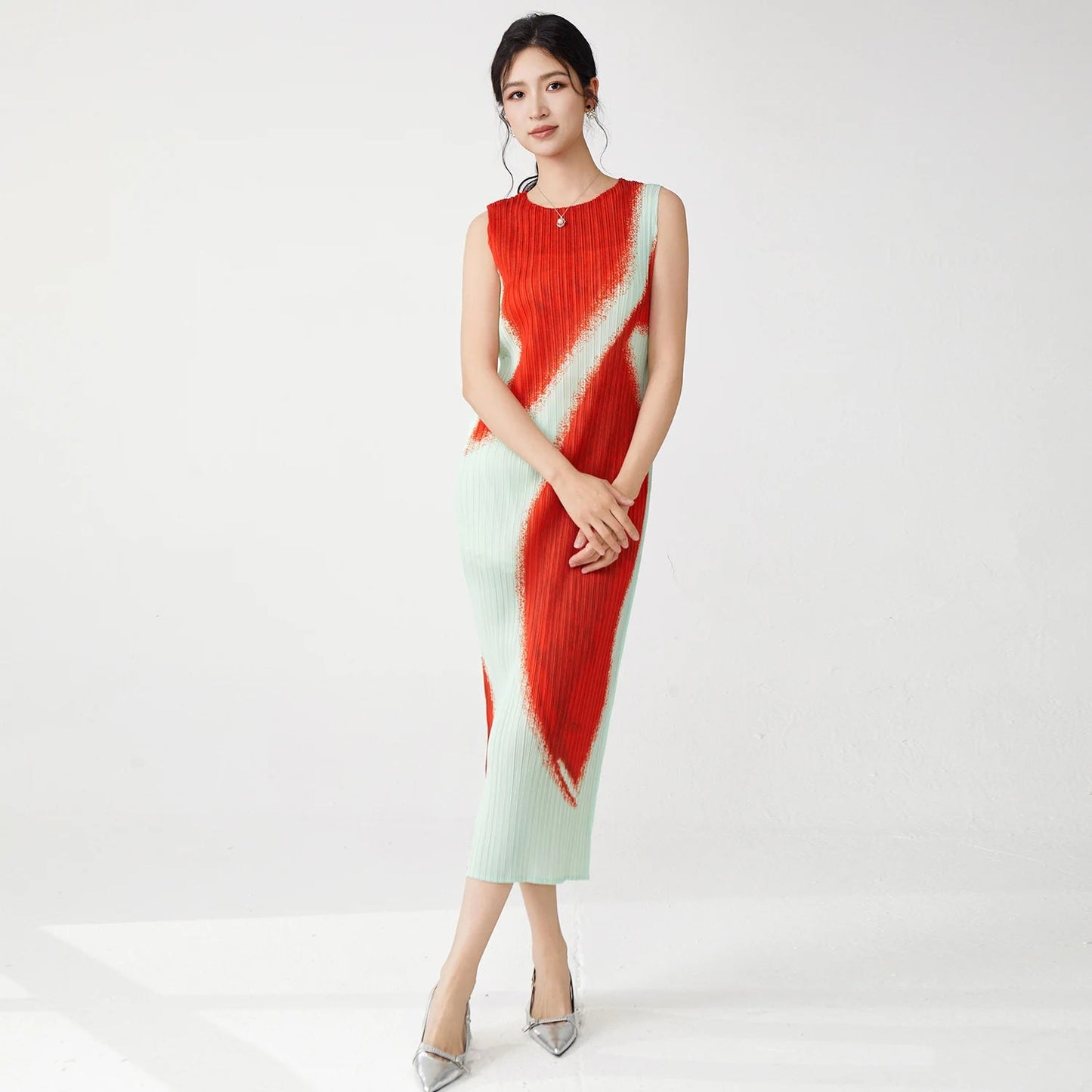 Women Clothing Wholesale Summer Ladies Fashion Dresses High Quality Stretch Sleeveless Dresses - FitHealthHavenFitHealthHavenFitHealthHaven14:10;5:200003528RedOne SizeWomen Clothing Wholesale Summer Ladies Fashion Dresses High Quality Stretch Sleeveless Dresses