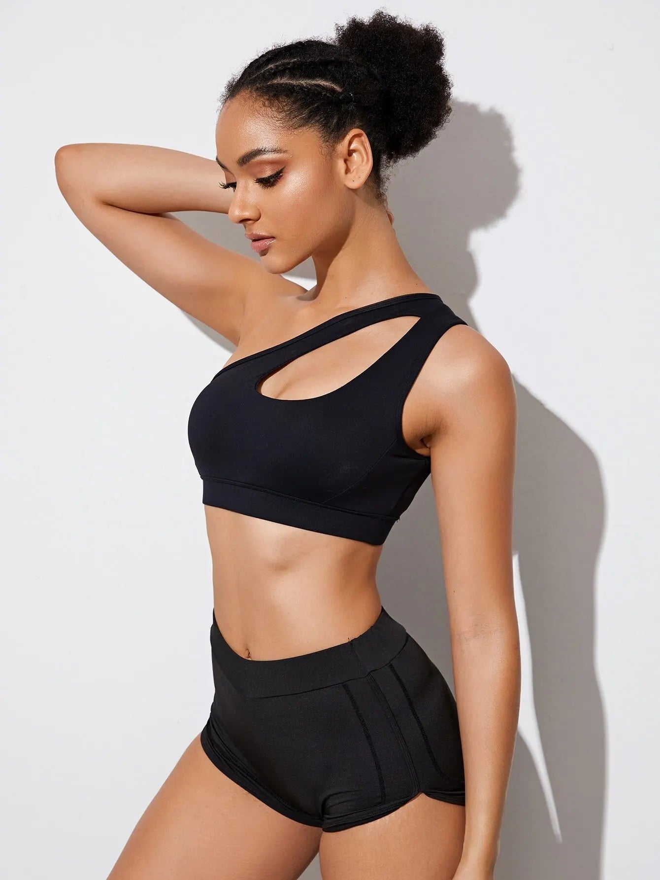 Women Sports Bra Push Up Fitness Bras One Shoulder Shockproof Yoga Bra Black White Yoga Running Bra Sexy Vest - FitHealthHavenFitHealthHavenFitHealthHaven14:193;5:361386blackMWomen Sports Bra Push Up Fitness Bras One Shoulder Shockproof Yoga Bra Black White Yoga Running Bra Sexy Vest