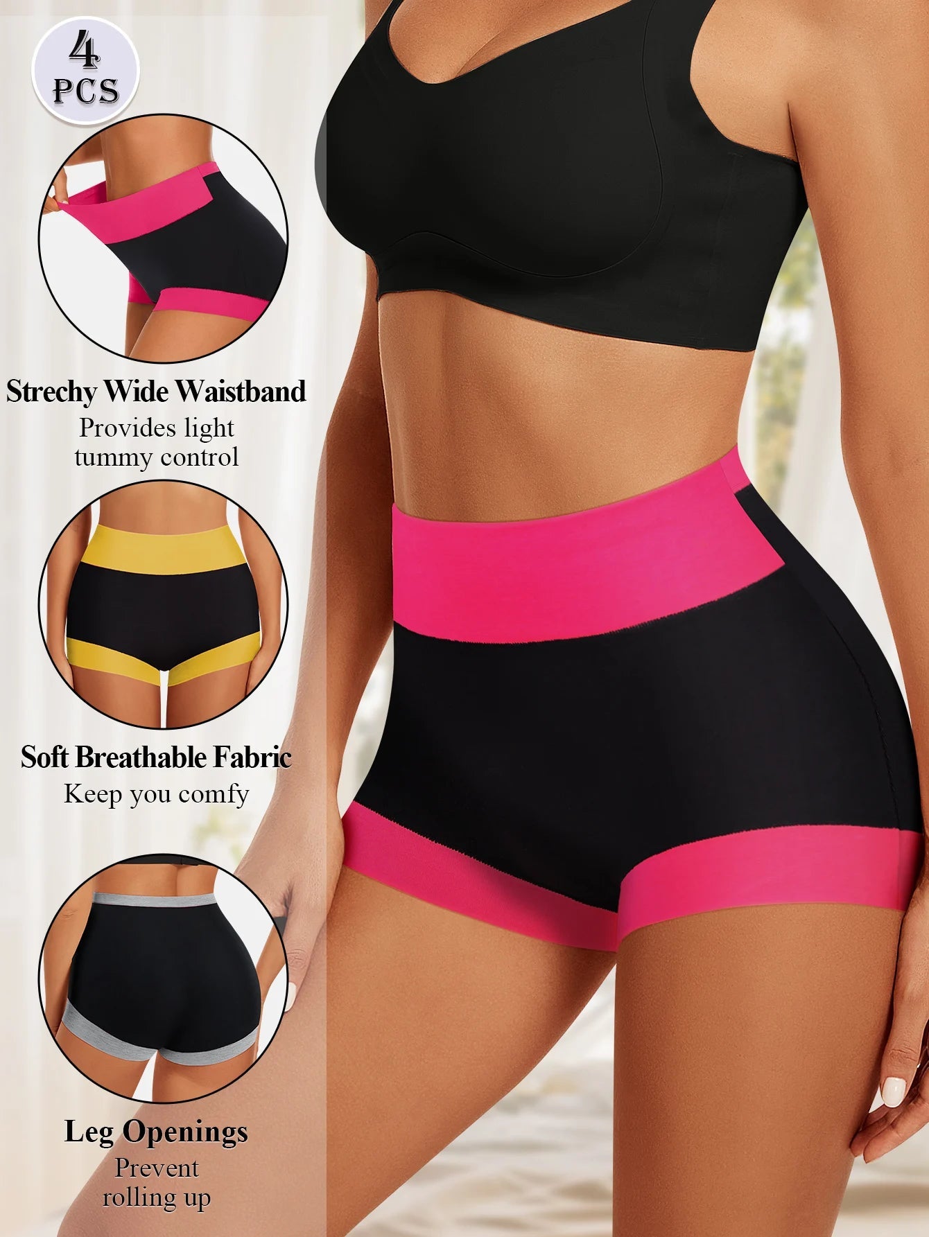 Women Spring Summer Fashion Clothing For Happy Days 2024 Elegant Ladies Autumn Winter Underwear Short Pants - FitHealthHavenFitHealthHavenFitHealthHaven14:7714 Colours;154:1015;5:41824 ColoursXXL4pcsWomen Spring Summer Fashion Clothing For Happy Days 2024 Elegant Ladies Autumn Winter Underwear Short Pants