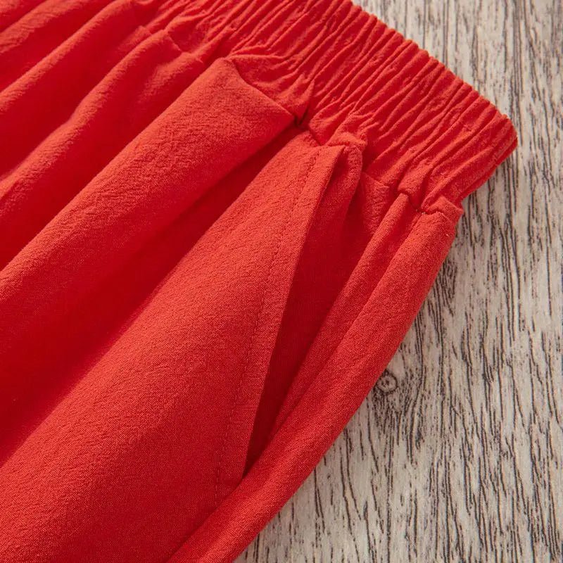 Women Summer Casual Loose Harem Elastic Waist Cotton Linen Pants Ninth Trousers - FitHealthHavenFitHealthHavenFitHealthHaven14:193;5:200003528blackOne SizeWomen Summer Casual Loose Harem Elastic Waist Cotton Linen Pants Ninth Trousers