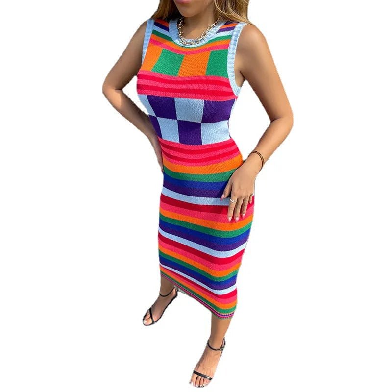 women's clothing autumn/winter new fashionable contrasting color Christmas sweater long slim fit wrapped buttocks knitted dress - FitHealthHavenFitHealthHavenFitHealthHaven14:771Multicolor;5:361386MulticolorMwomen's clothing autumn/winter new fashionable contrasting color Christmas sweater long slim fit wrapped buttocks knitted dress