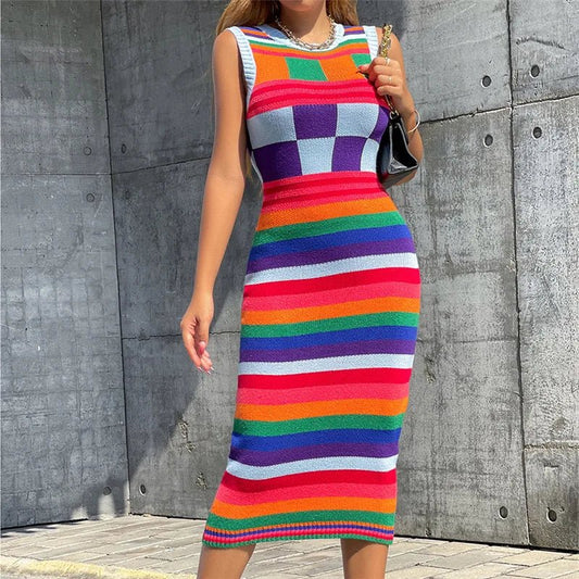 women's clothing autumn/winter new fashionable contrasting color Christmas sweater long slim fit wrapped buttocks knitted dress - FitHealthHavenFitHealthHavenFitHealthHaven14:771Multicolor;5:361386MulticolorMwomen's clothing autumn/winter new fashionable contrasting color Christmas sweater long slim fit wrapped buttocks knitted dress