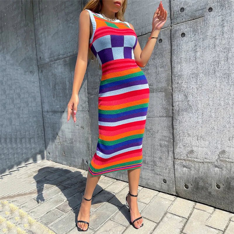 women's clothing autumn/winter new fashionable contrasting color Christmas sweater long slim fit wrapped buttocks knitted dress - FitHealthHavenFitHealthHavenFitHealthHaven14:771Multicolor;5:361386MulticolorMwomen's clothing autumn/winter new fashionable contrasting color Christmas sweater long slim fit wrapped buttocks knitted dress
