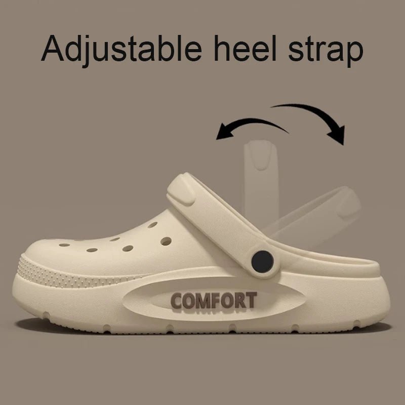 Women's Men's Slippers Summer Anti-Slip Couple Hollow Covered Toe Indoor Outdoor Casual Thick Bottom Sandals for Home Adults - FitHealthHavenFitHealthHavenFitHealthHaven14:10white;200000124:201446565white44-45Women's Men's Slippers Summer Anti-Slip Couple Hollow Covered Toe Indoor Outdoor Casual Thick Bottom Sandals for Home Adults