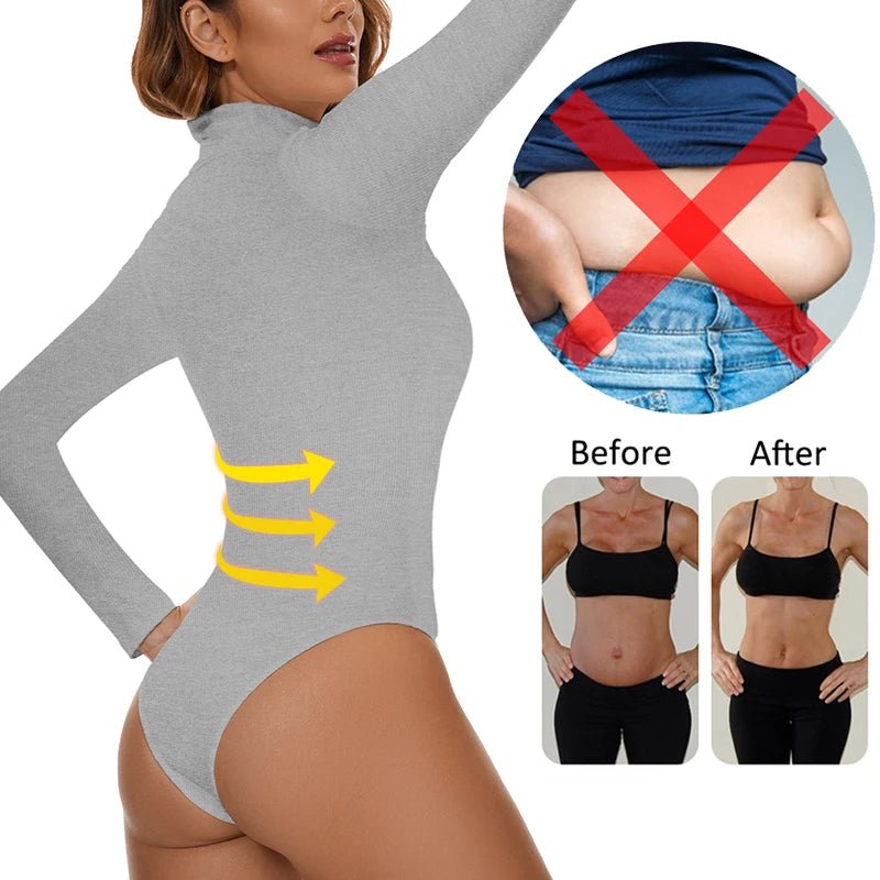 Women's Thermal Underwear Tops High Collar Long Sleeve Bodysuits Soft Keep Warm Cold Weather Compression Bottoming Shirts - FitHealthHavenFitHealthHavenFitHealthHaven14:29;200007763:201336100;5:4182WHITEXXLCHINAWomen's Thermal Underwear Tops High Collar Long Sleeve Bodysuits Soft Keep Warm Cold Weather Compression Bottoming Shirts
