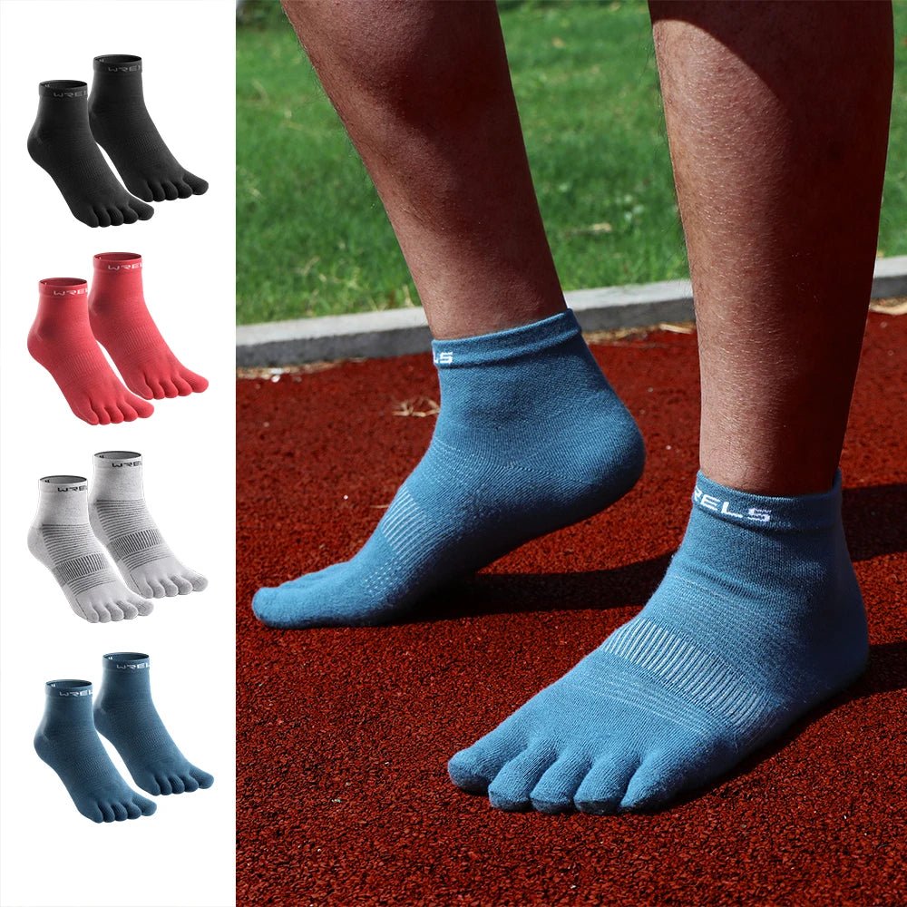 WRELS 1 Pair of New Quick-drying, Sweat-wicking, Breathable CoolMax Split-toe Sports Socks for Marathon Running Fitness Cycling - FitHealthHavenFitHealthHavenFitHealthHaven14:173;5:100014064BlueSWRELS 1 Pair of New Quick-drying, Sweat-wicking, Breathable CoolMax Split-toe Sports Socks for Marathon Running Fitness Cycling