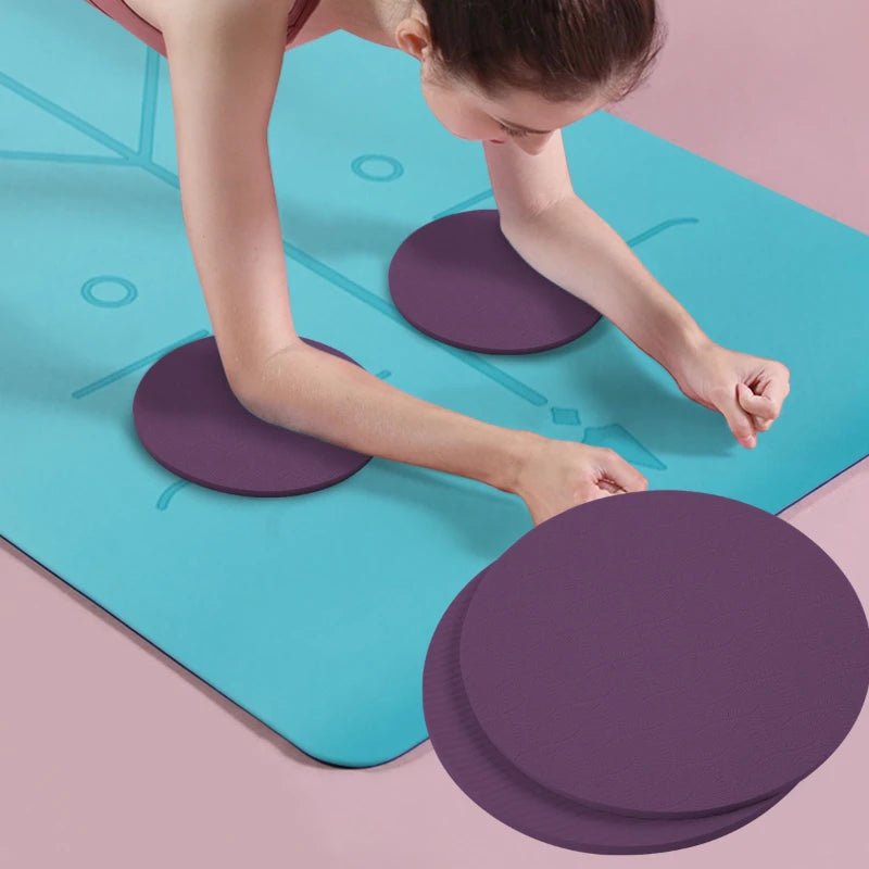 Yoga Knee Pads 2 Pack, Yoga Knee Cushion Thick Exercise Pads for Knees Elbows Wrist Hands Head Foam Pilates Kneeling Pad - FitHealthHavenFitHealthHavenFitHealthHaven14:1732pc--gray;5:20337012518-18-0.8CM2pc - gray18-18-0.8CMYoga Knee Pads 2 Pack, Yoga Knee Cushion Thick Exercise Pads for Knees Elbows Wrist Hands Head Foam Pilates Kneeling Pad
