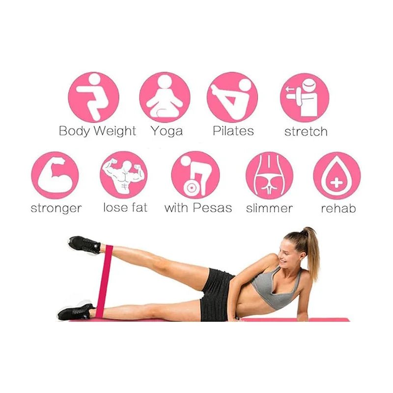 Yoga Resistance Band – TPE Material, Soft & High Elasticity, for Yoga & Glute Squats, Durable - FitHealthHavenFitHealthHavenFitHealthHaven14:1052;200007763:201336106;200009142:1000104205United StatesPink5Yoga Resistance Band – TPE Material, Soft & High Elasticity, for Yoga & Glute Squats, Durable