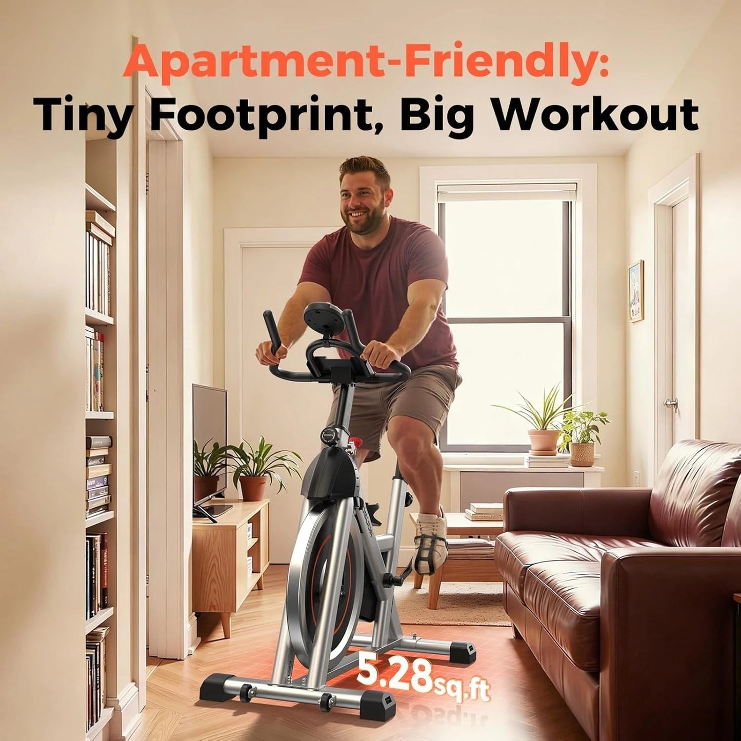 YOSUDA Exercise Bike, Brake Pad Stationary Bike for Home with Exclusive App, Magnetic Indoor Cycling Bike with 300 lb Weight - FitHealthHavenFitHealthHavenFitHealthHaven14:193Friction-Black;200007763:201336106Friction-BlackUnited StatesYOSUDA Exercise Bike, Brake Pad Stationary Bike for Home with Exclusive App, Magnetic Indoor Cycling Bike with 300 lb Weight