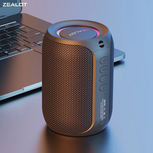 Zealot-S32PRO Powerful Bluetooth Speaker, Bass Wireless, LED Light, Outdoor Speakers, Subwoofer, Waterproof Sound Box Support - FitHealthHavenFitHealthHavenFitHealthHaven14:193BlackBlackZealot-S32PRO Powerful Bluetooth Speaker, Bass Wireless, LED Light, Outdoor Speakers, Subwoofer, Waterproof Sound Box Support